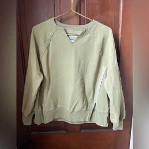 American Eagle women's extra small green sweatshirt